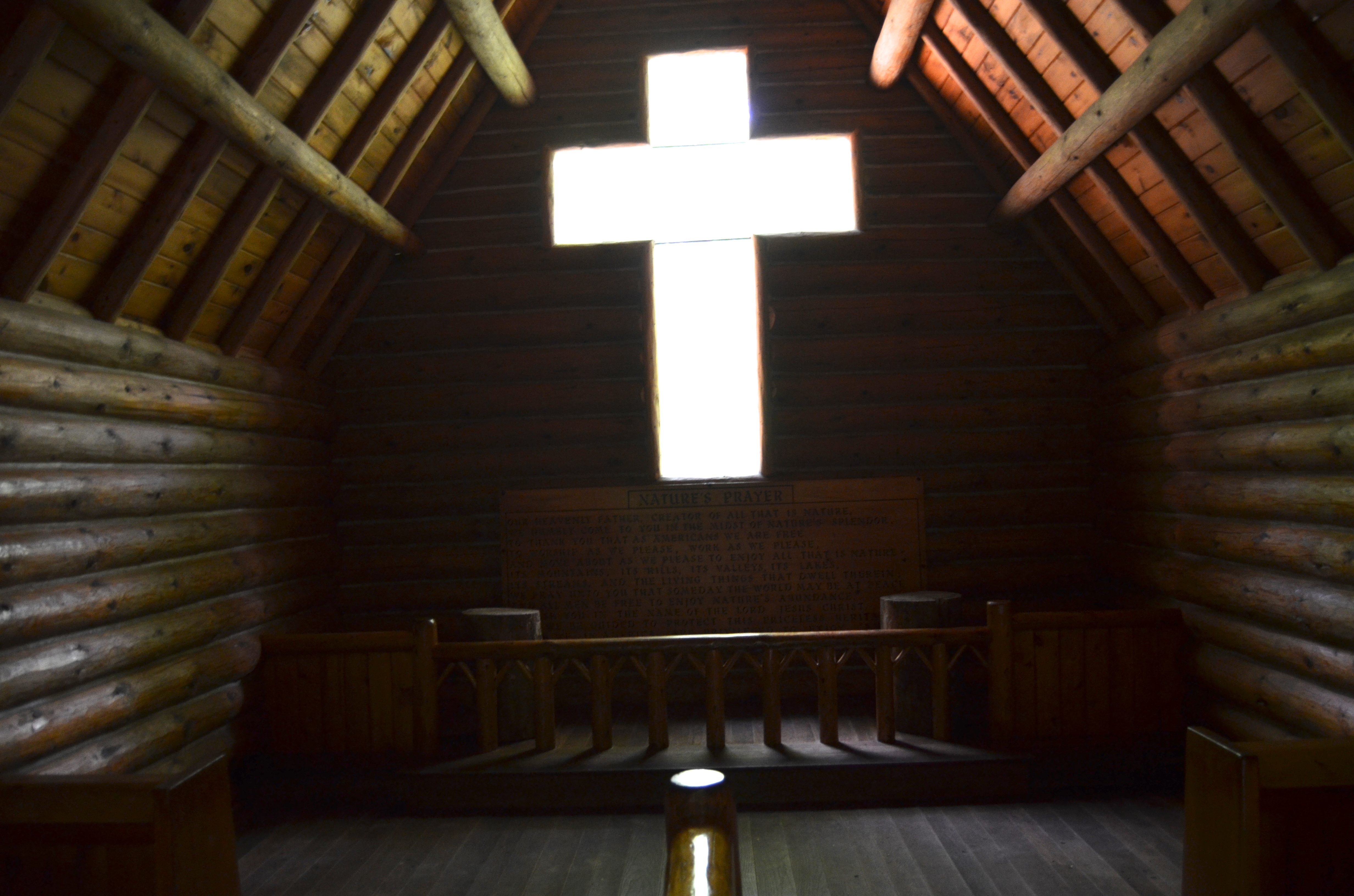 Hartwick Pines State Park Chapel in the Pines Interior Travel the Mitten