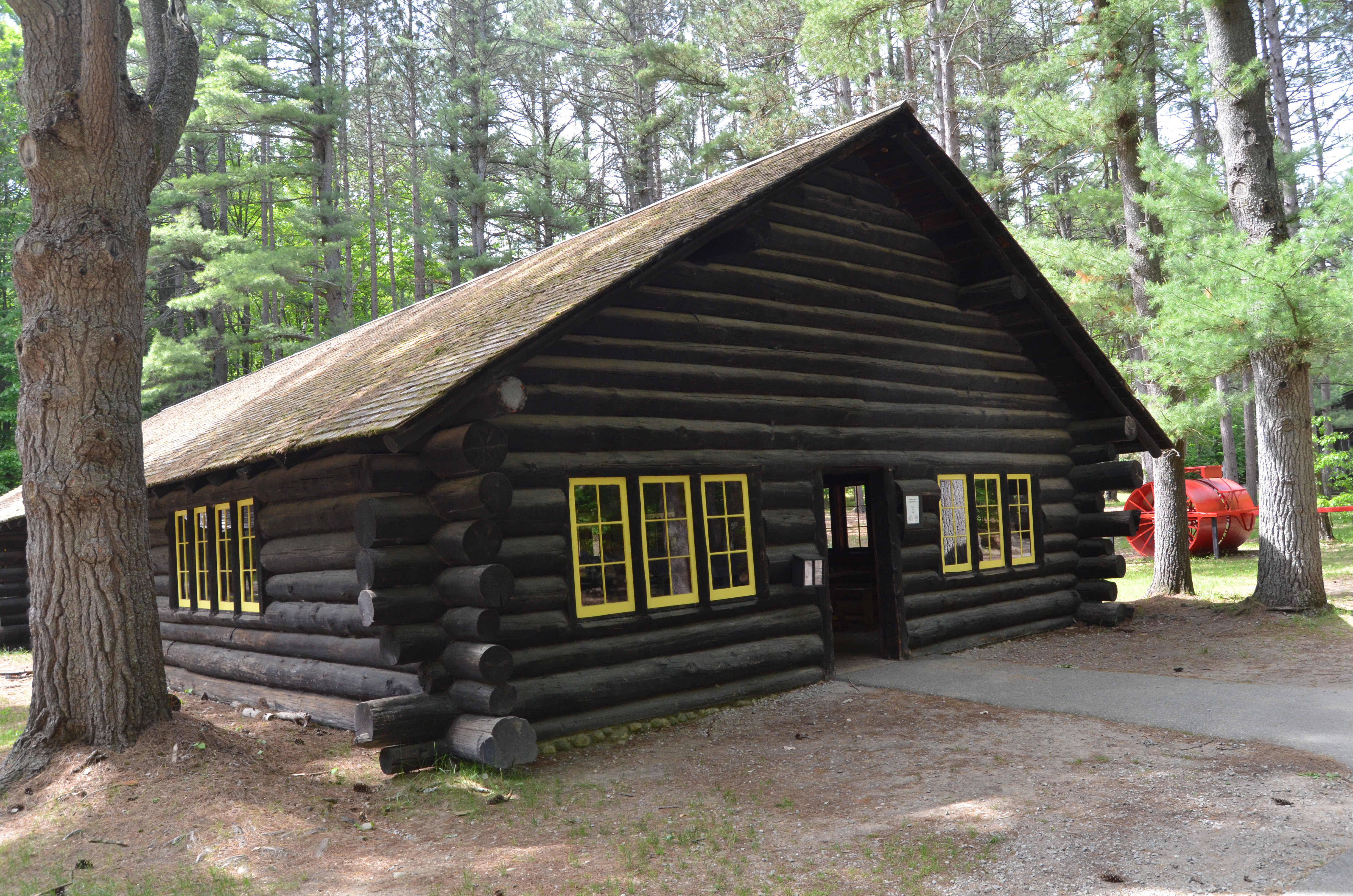 Hartwick Pines State Park Museum Cabin Exhibit
