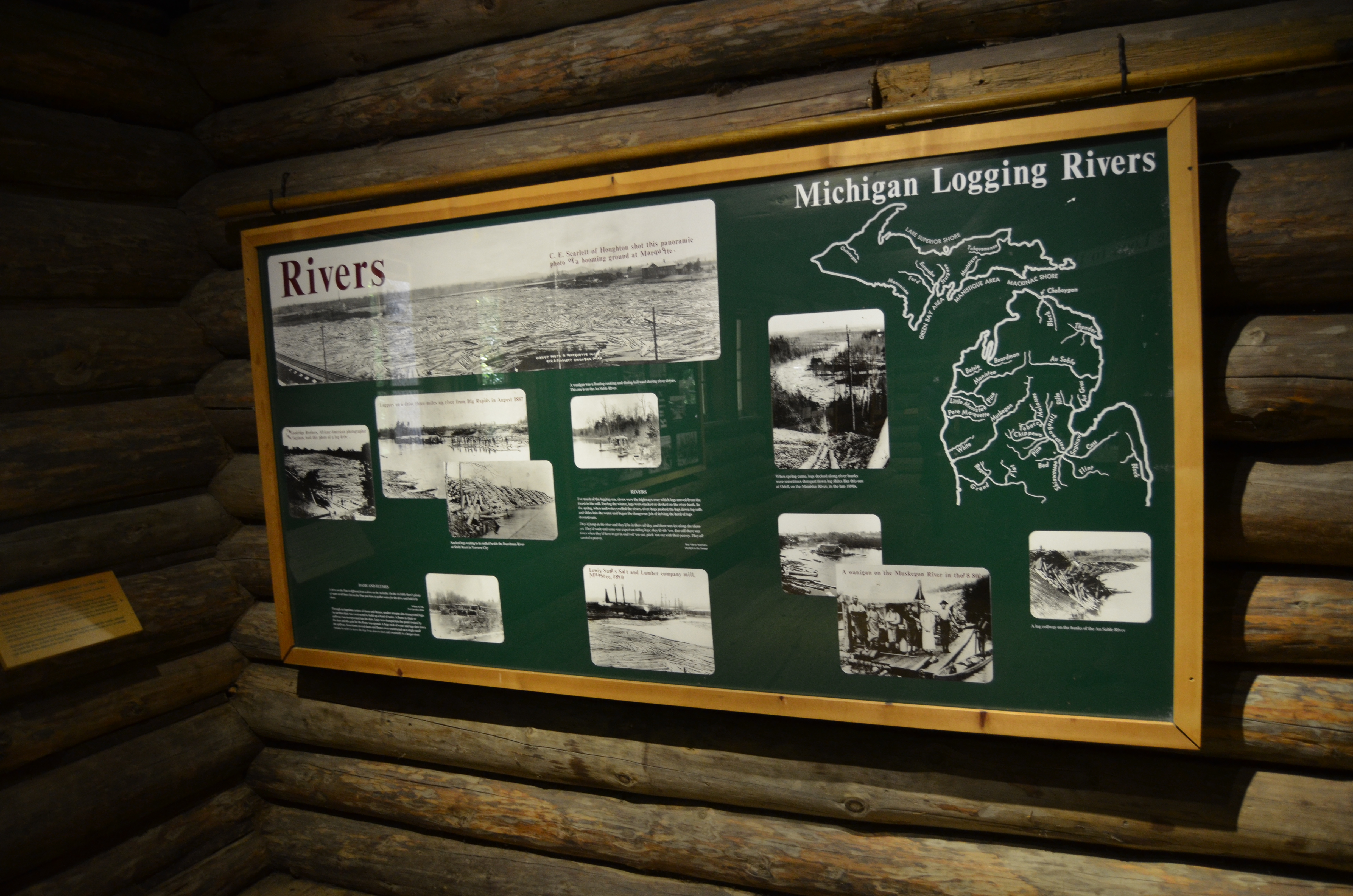 Hartwick Pines State Park Museum Michigan Rivers
