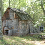 Old Victoria Shed in the Woods Michigan Museum