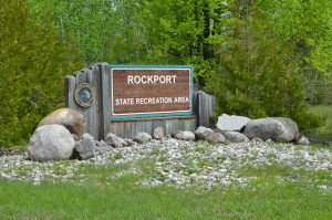 Rockport State Recreation Area Park Sign