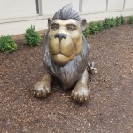 Wizard of Oz Holland Cowardly Lion Statue
