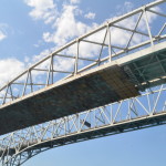 Huron Lady Cruises Blue Water Bridge Close UP