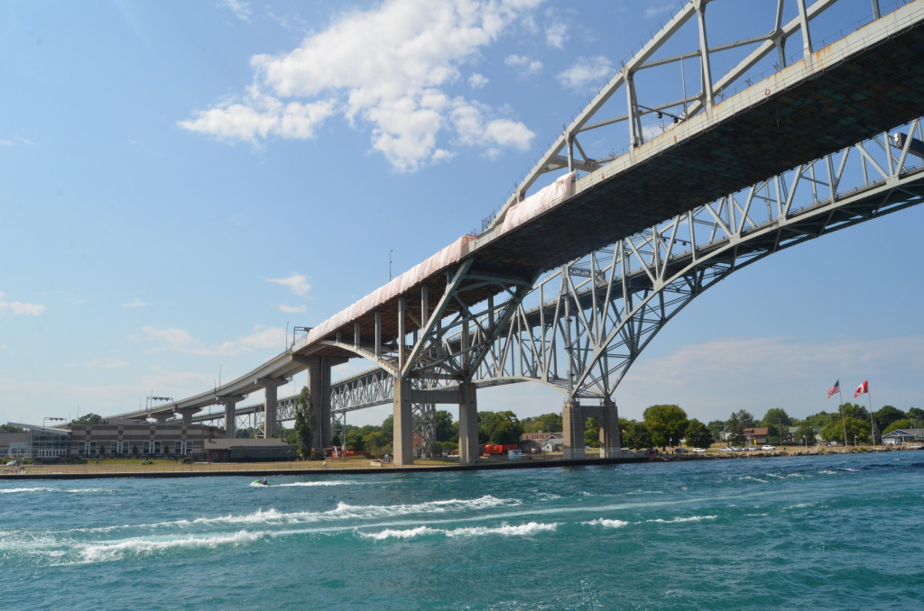 Huron Lady Cruises Blue Water Bridge MI St. Clair River