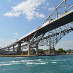 Huron Lady Cruises Blue Water Bridge MI St. Clair River