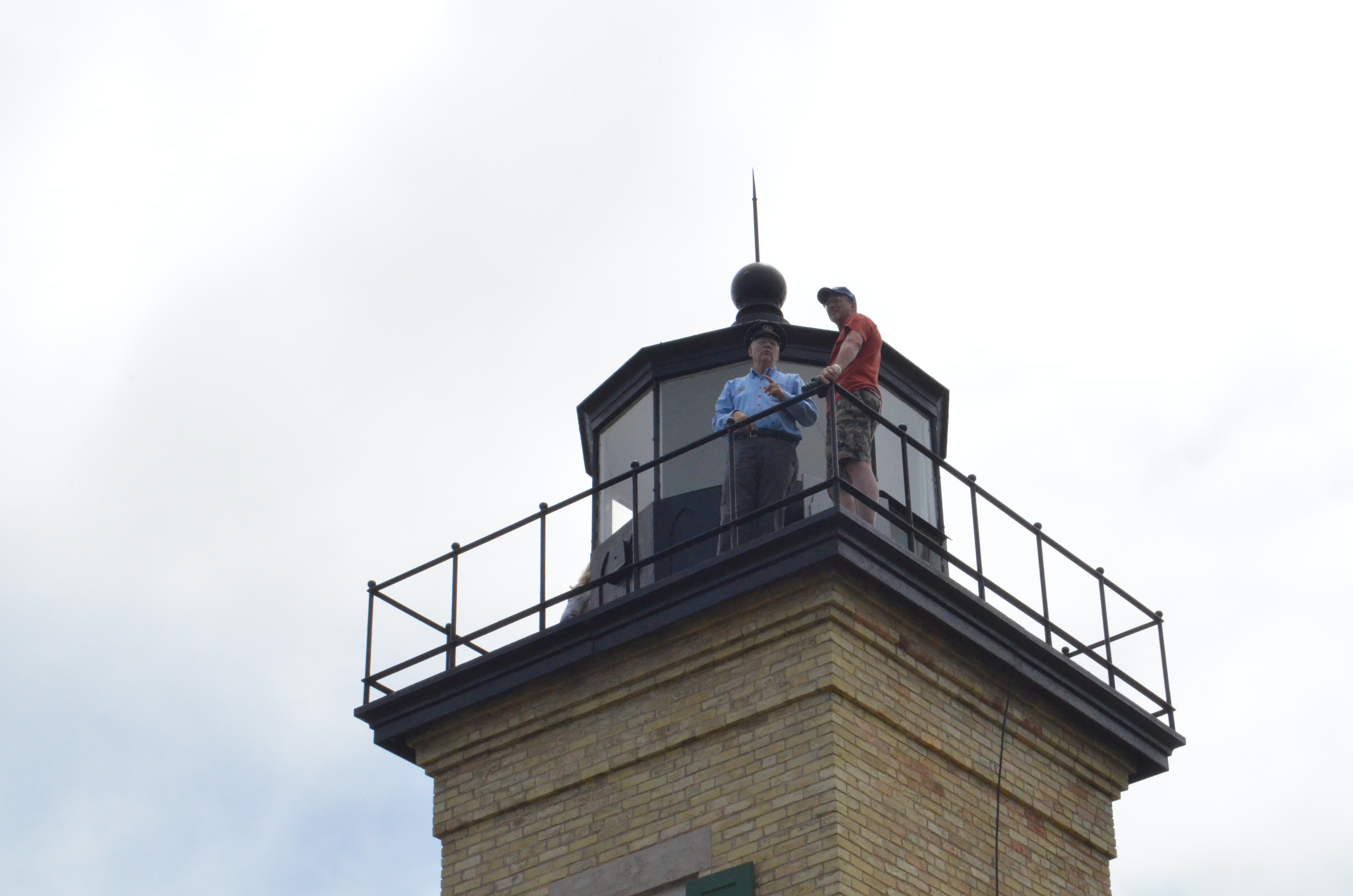 Ontonagon Lighthouse Tower Dad Tour