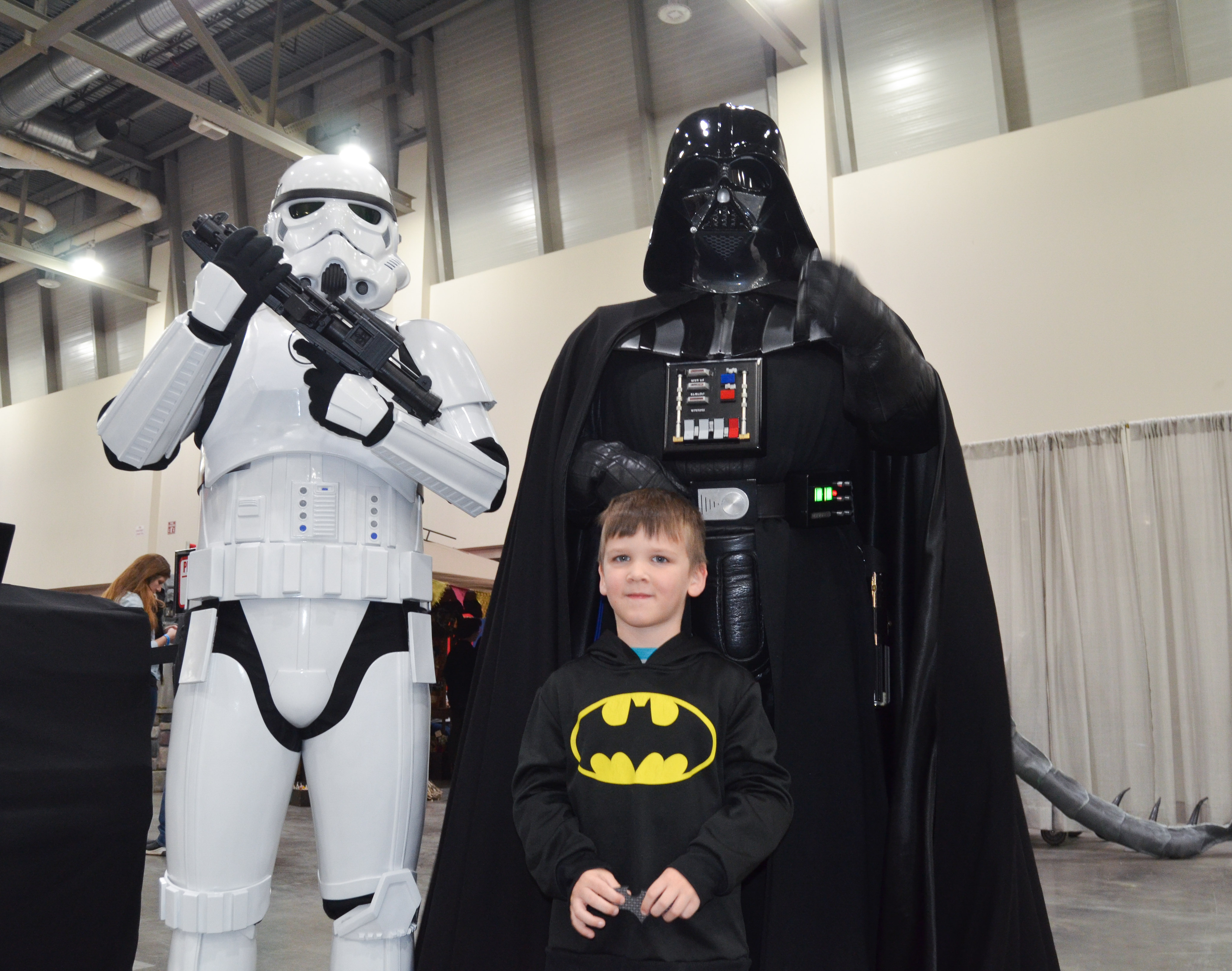 Grand Rapids Comic Con 2019 Stormtrooper Darth Vader