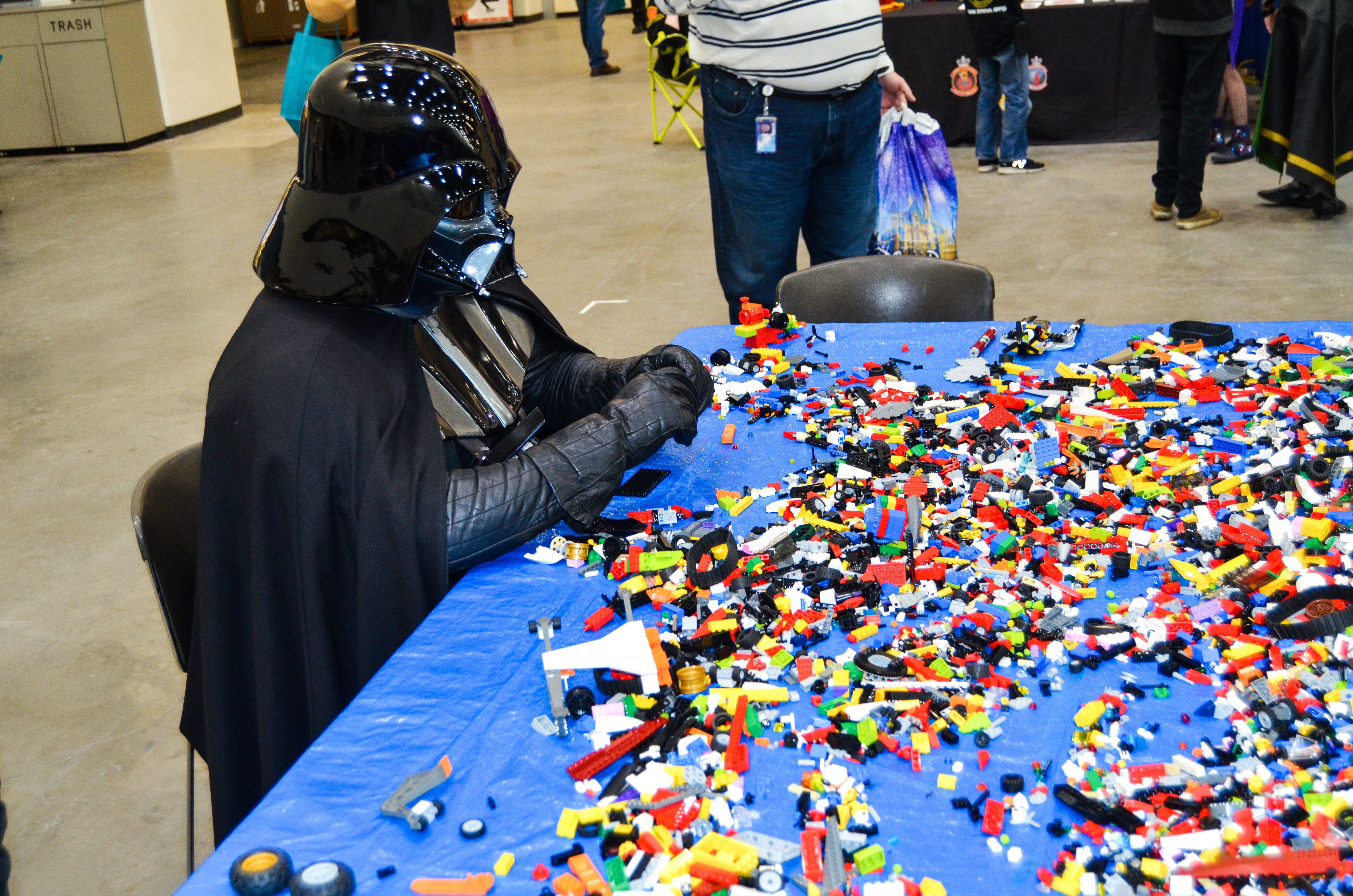 Grand Rapids Comic Con 2019 Darth Vader Legos