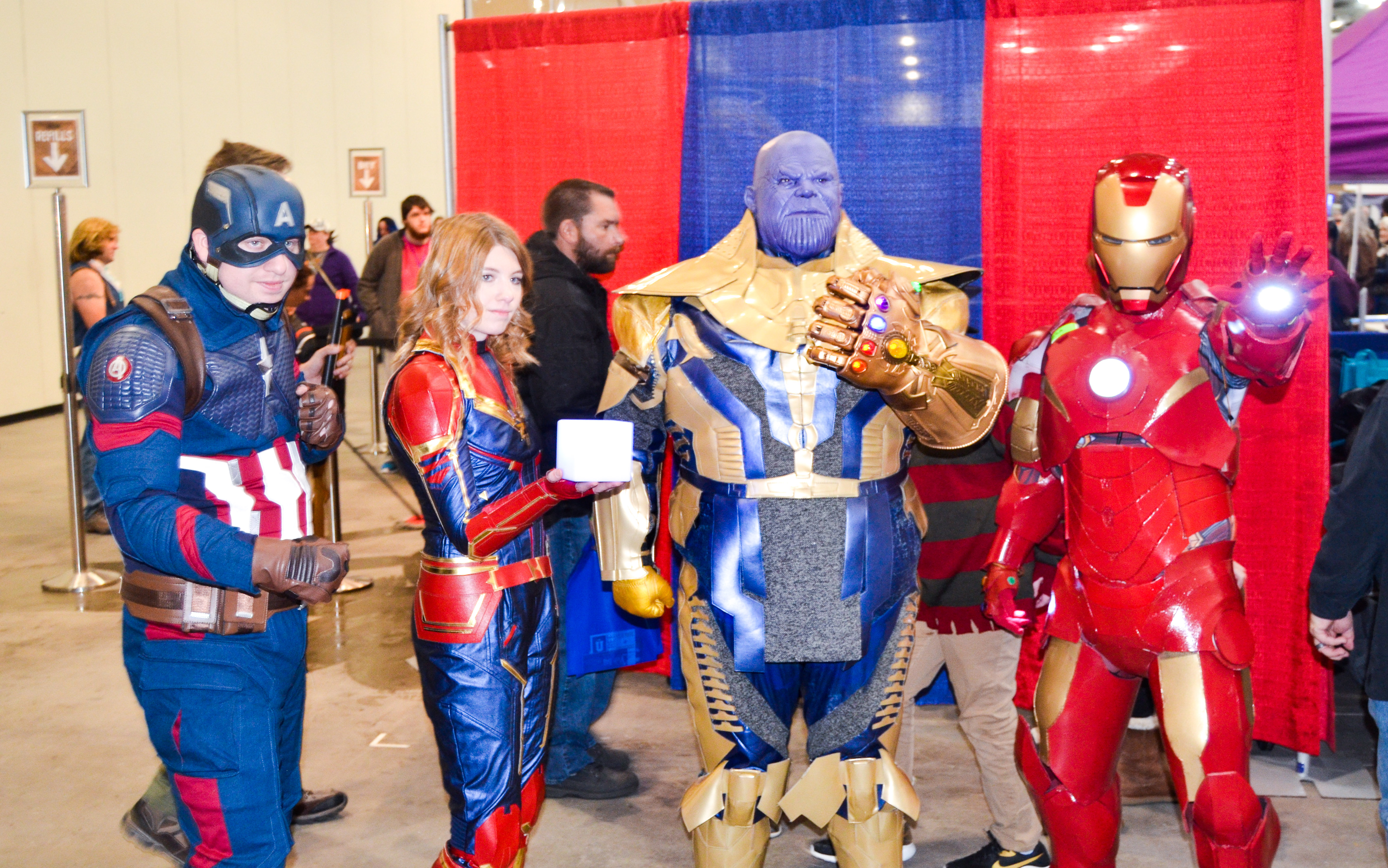 Grand Rapids Comic Con 2019 Avengers Cosplay