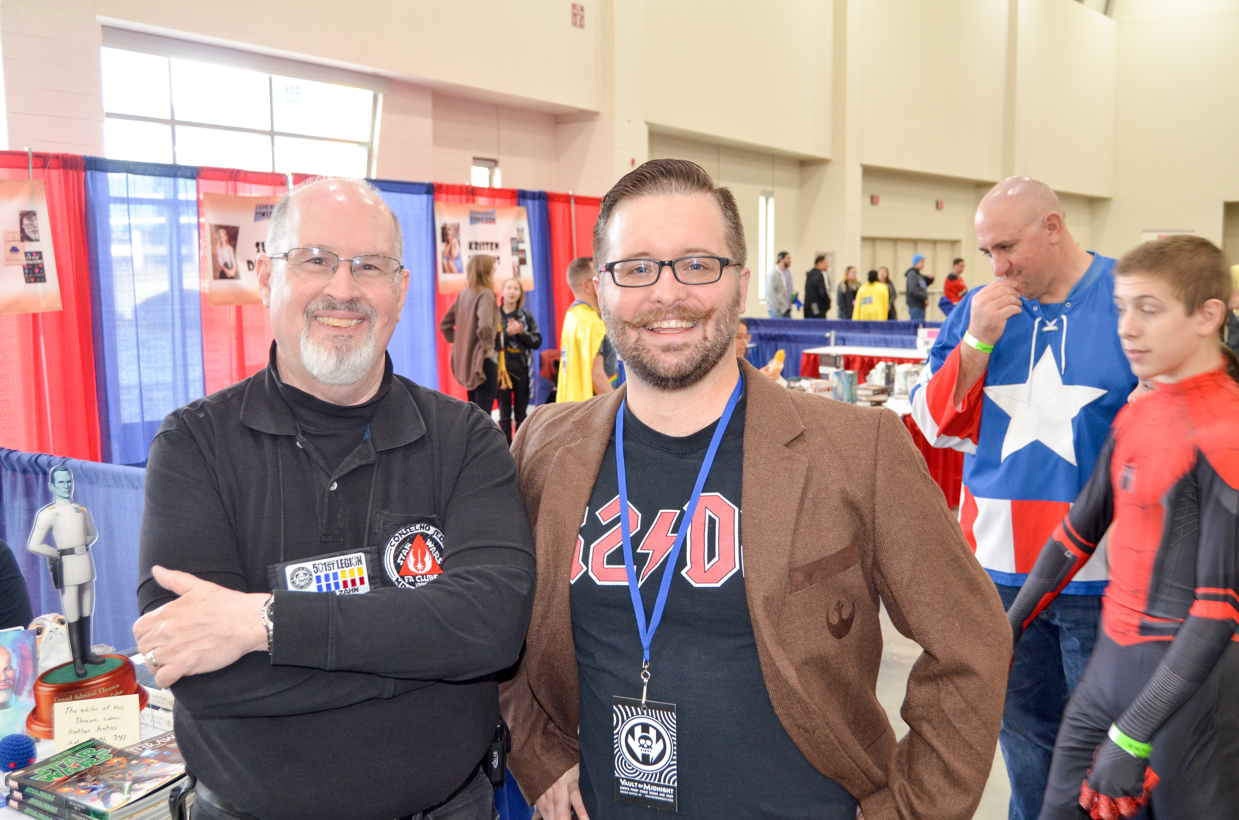 Grand Rapids Comic Con 2019 Timothy Zahn Star Wars Author
