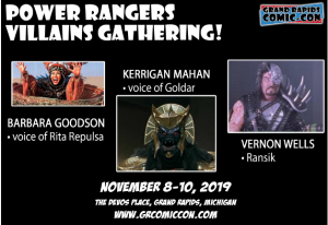 GR Comic Con Mighty Morphin Power Rangers