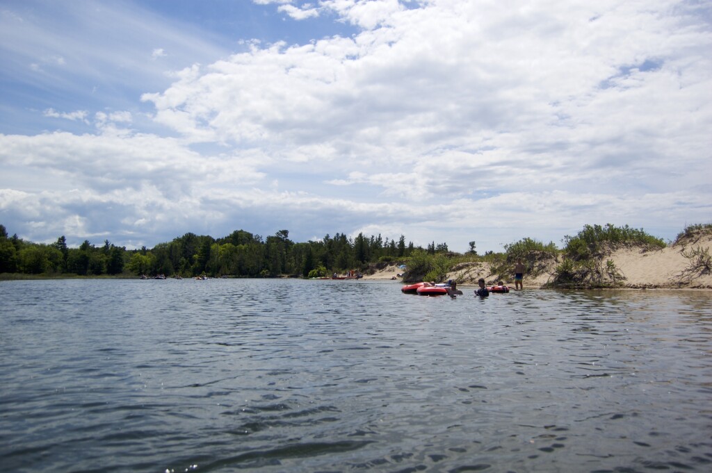 Platte River Kayak Sleeping Bear Dunes Lake Michigan