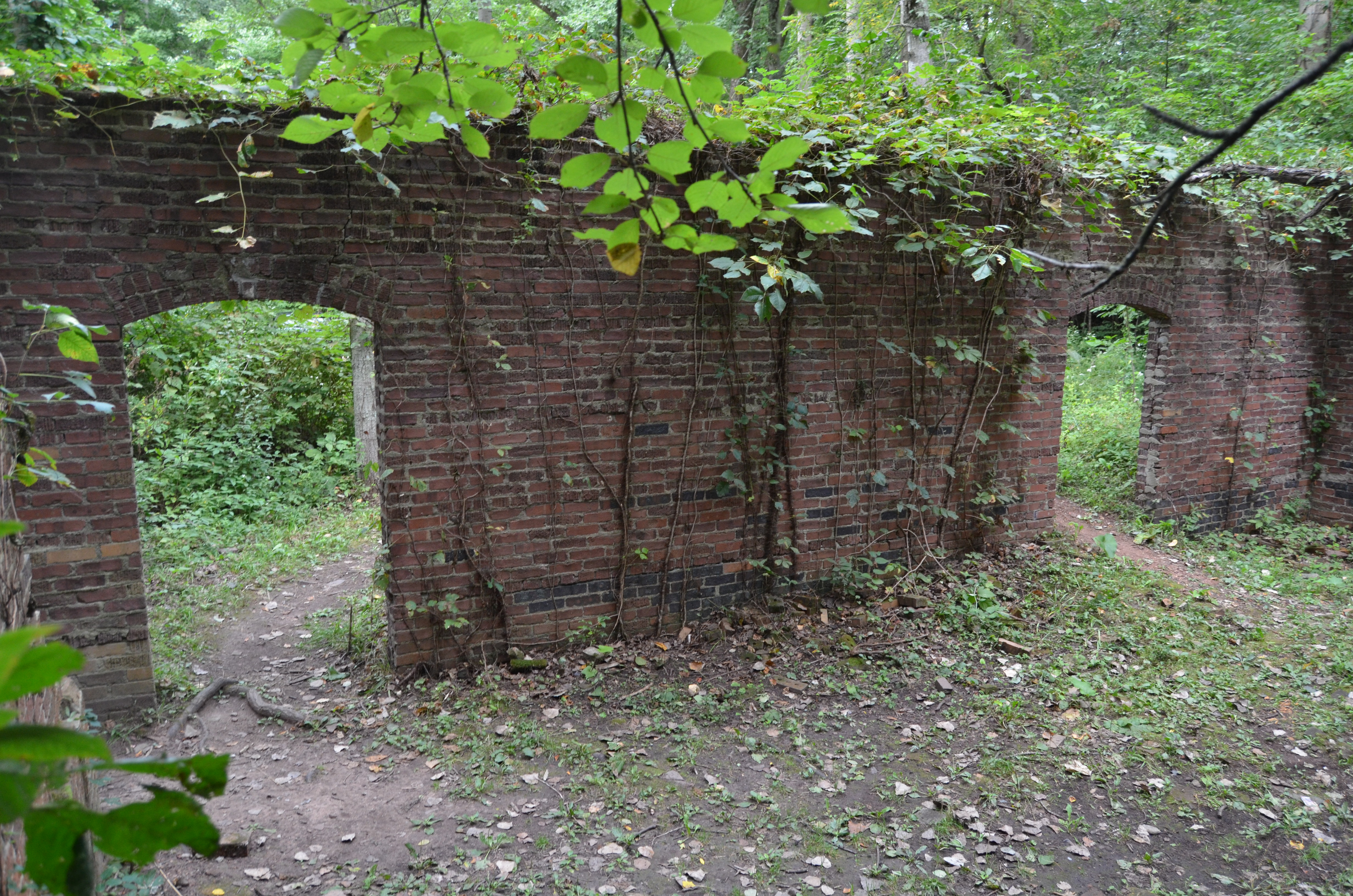 Lincoln Brick Park Historical Ruins Michigan