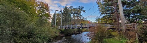 Take a Walk Across the Little Mac Bridge in Reed City