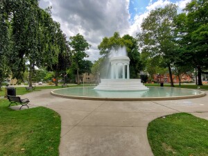 Brooks Memorial Fountain Marshall Michigan