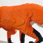 GR Public Museum Grand Rapids Lego Exhibit Fox