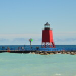 Charlevoix South Pier Lighthouse, June