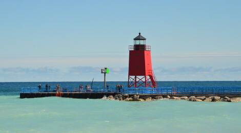 Michigan Lighthouse Guide and Map: Charlevoix County Lighthouses