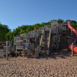 Chutes and Ladders Playground, Houghton, June
