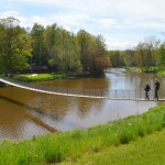 Croswell Swinging Bridge, May