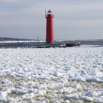 Michigan Photos 2020 Muskegon Lighthouse Icy Lake MI