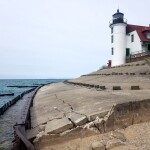 Michigan Photos 2020 Point Betsie Lighthouse Damage