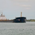 Freighter Tim S. Dool passes Port Huron, May