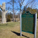 McCourtie Park Michigan History Cement Tree