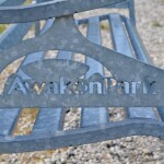 Awakon Park Bench Onaway Michigan
