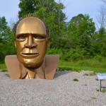 Awakon Park Gerlad R Ford Sculpture Onaway Michigan