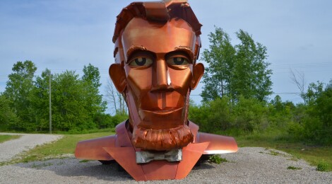Awakon Park in Onaway is a Sculpture Park That's Worth the Detour
