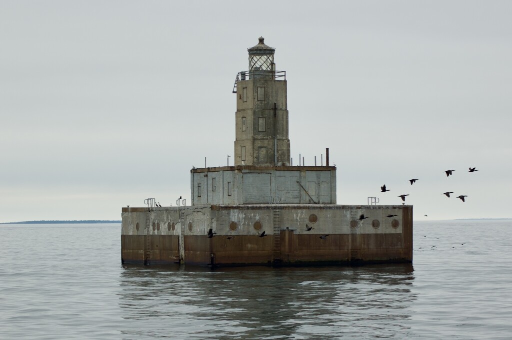 Lansing Shoal Lighthouse 2021 Michigan Sheplers Cruise
