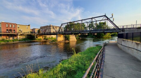 Visit 4 Historic Bridges in Portland, Michigan
