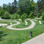Dow Gardens Midland Michigan Path to Whiting Forest