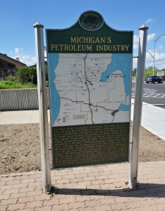Michigan Welcome Center Clare Michigan US127 Michigan History Petroleum Industry