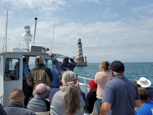 Sheplers Lighthouse Cruise 2021 Feature Photo Lake Michigan