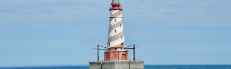 Michigan Lighthouse Guide and Map: Emmet County Lighthouses