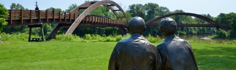 The Tridge in Midland is One of Michigan's Coolest and Most Unique Bridges