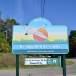 Kellogg Bird Sanctuary Augusta Michigan Welcome Sign