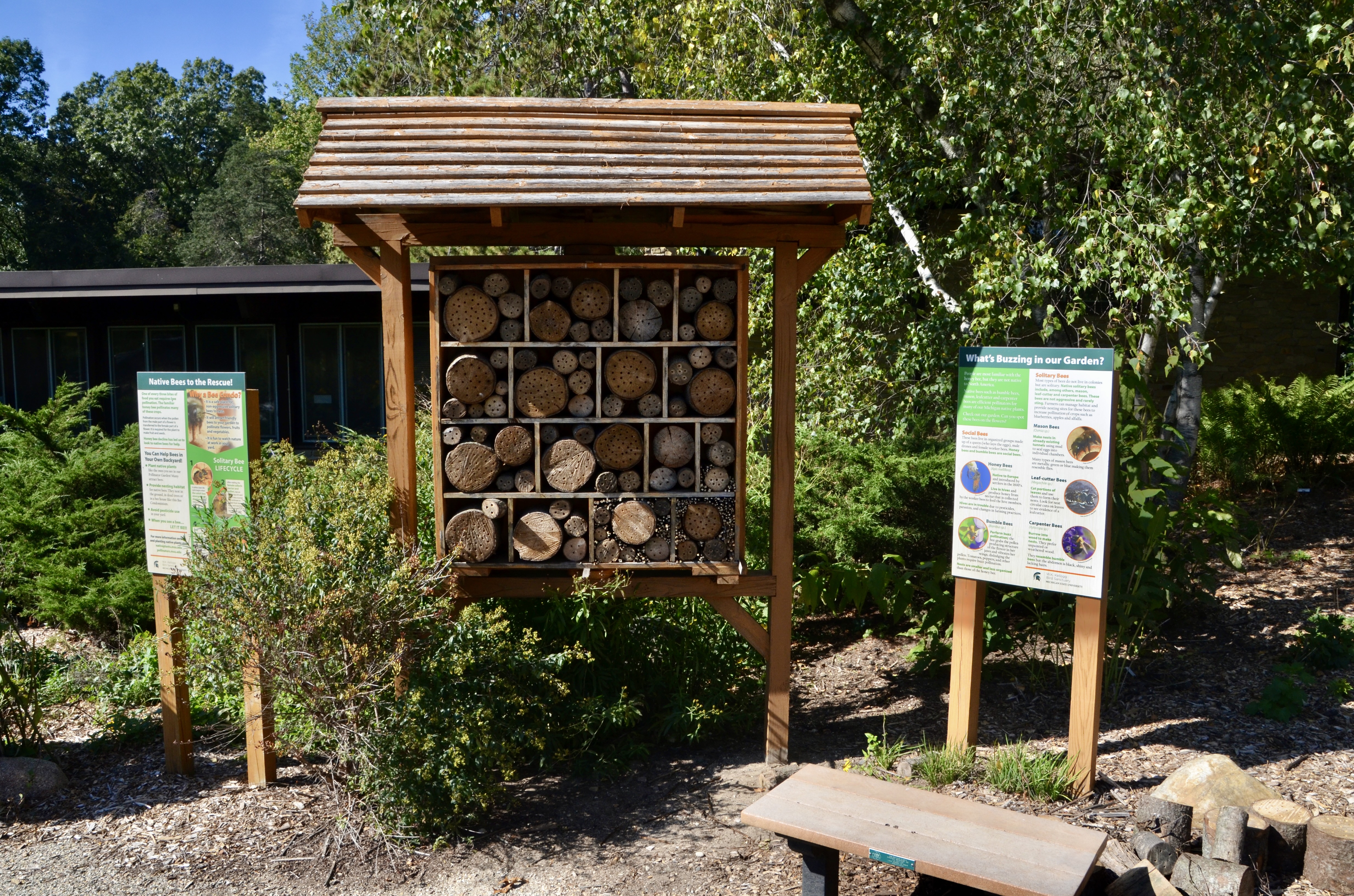 Kellogg Bird Sanctuary Bee Garden