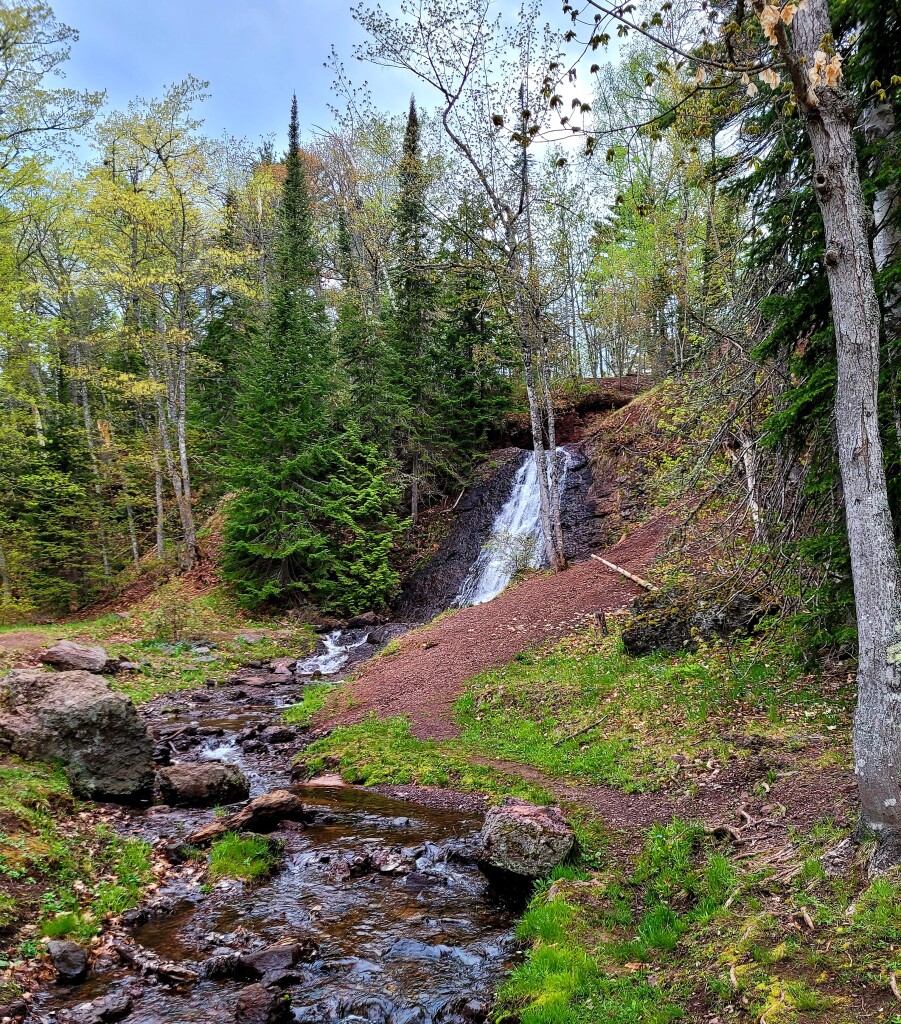 Haven Falls in Copper Harbor, May