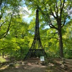 Paris Park Eiffel Tower replica, August