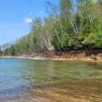 Miners Beach at Picture Rocks National Lakeshore, May
