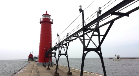 Michigan Lighthouse Guide and Map: Ottawa County Lighthouses