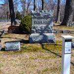 Dowland headstone at Lakeview Cemetery