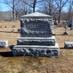 Foster headstone at Lakeview Cemetery