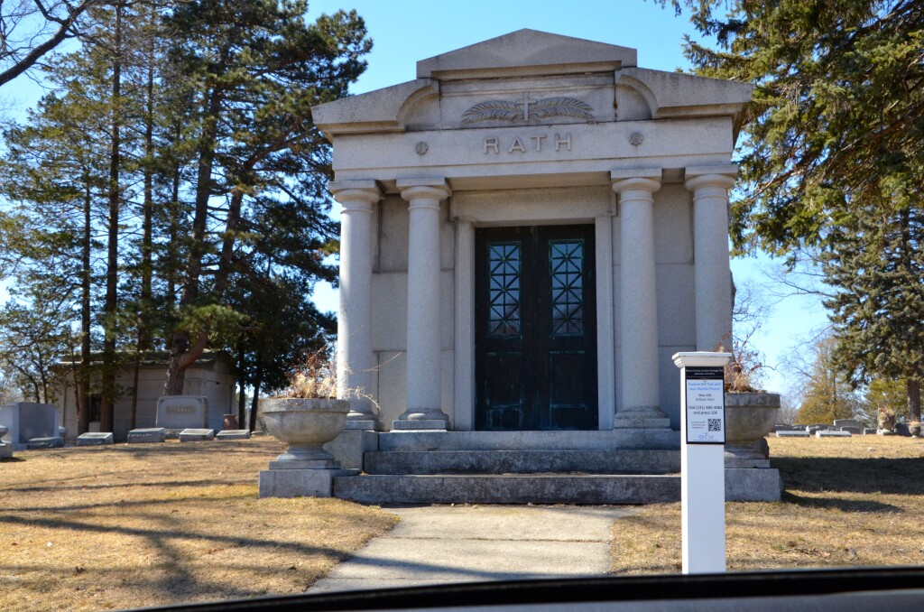 Rath Mausoleum at Lakeview Cemetery