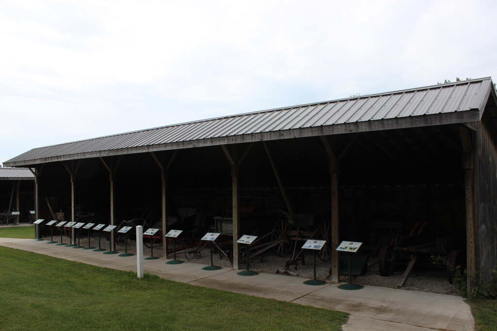 Historic White Pine Village stables