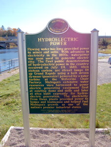 Michigan Hydroelectric Power Au Sable River