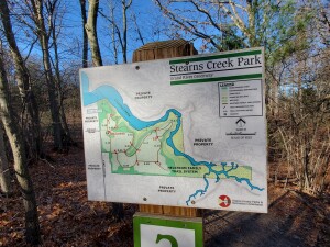 Stearns Creek Park Trail Map Michigan